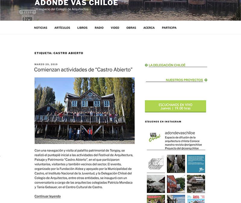 Adónde Vas Chiloé – 29.03.2019